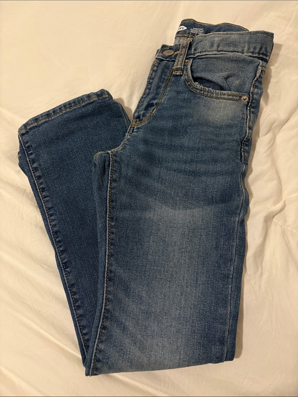 Old Navy. kids size 8.Blue Denim Jeans - Classic Slim Fit